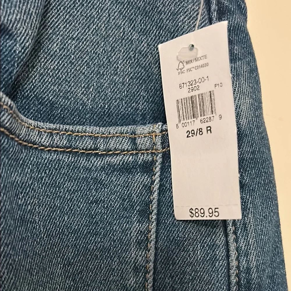 GAP High Rise Stride Ankle Cropped Jeans size 29/8 - Picture 3 of 6